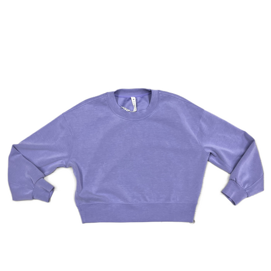 Sweatshirt Crewneck By Lululemon In Purple, Size: Xs