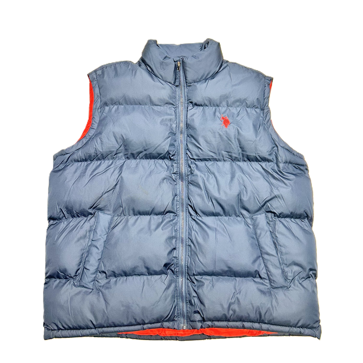 Vest Puffer & Quilted By Us Polo Assoc In Navy, Size: Xl