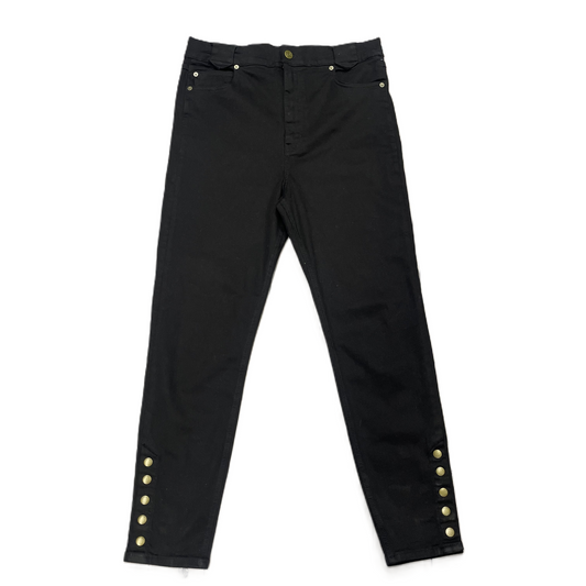 Jeans Skinny By Frame In Black, Size: 10