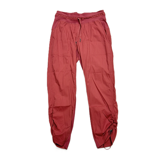 Athletic Pants By Lululemon In Red, Size: 4