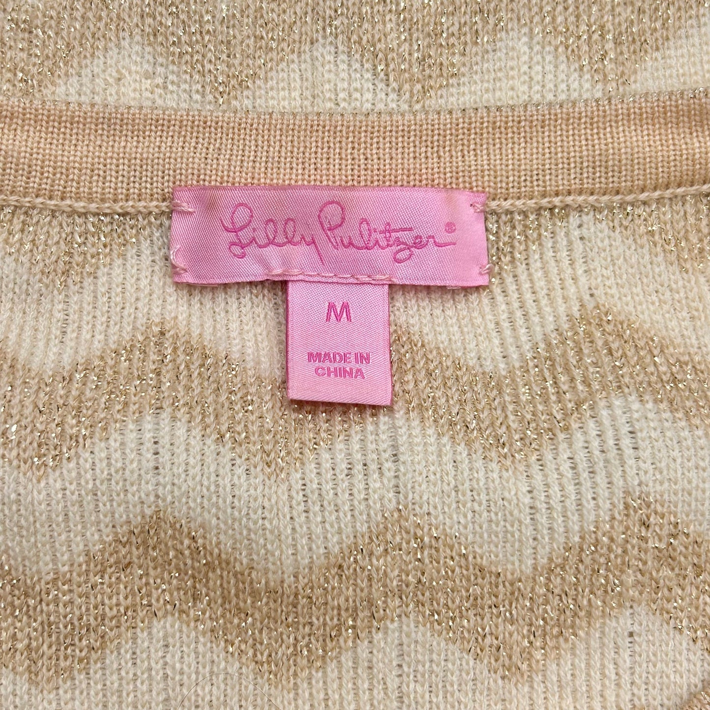 Sweater Designer By Lilly Pulitzer In Cream, Size: M