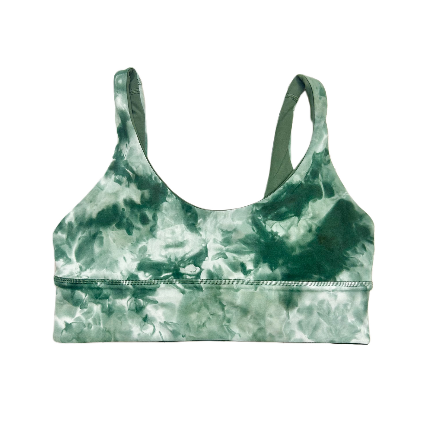 Athletic Bra By Lululemon In Green, Size: M