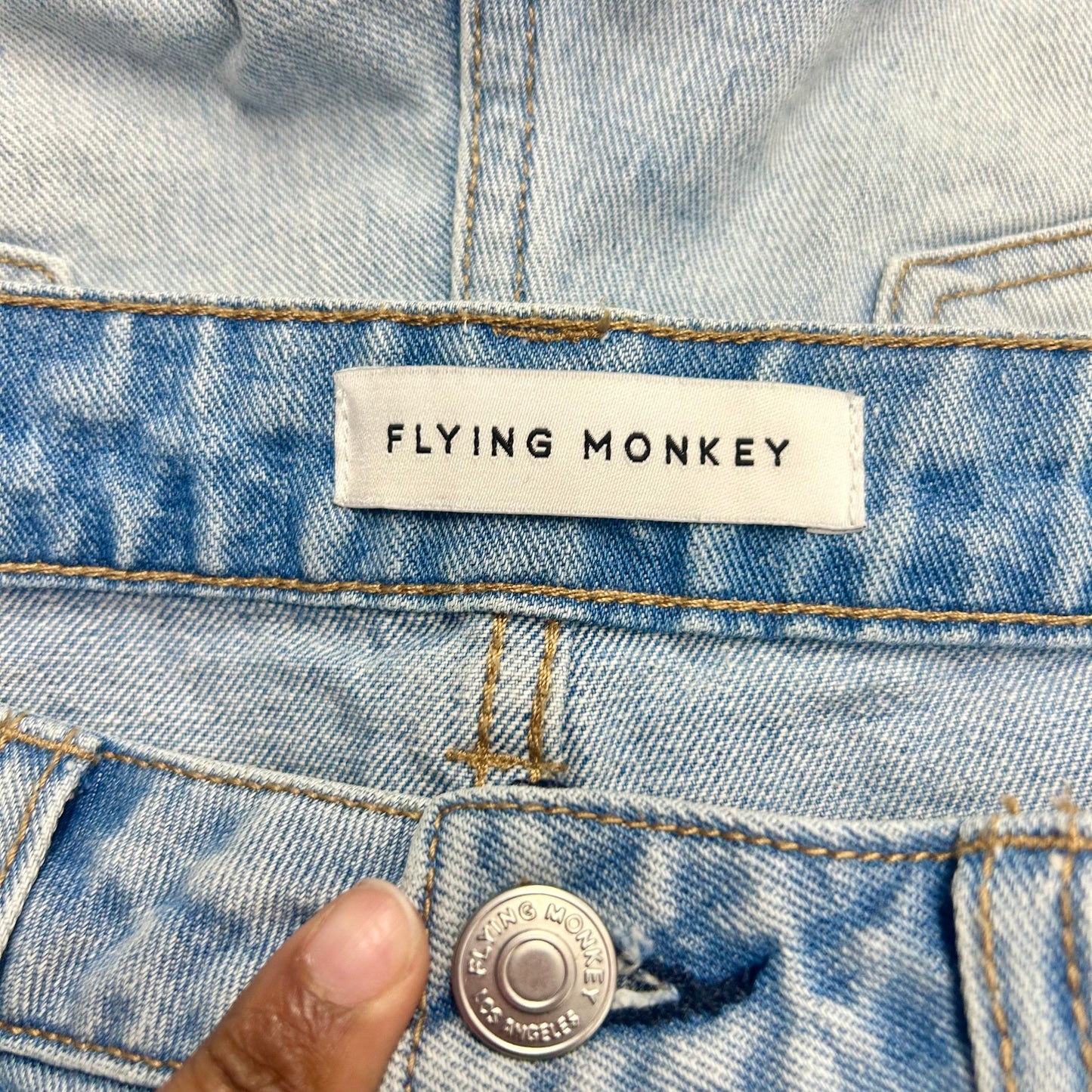 Jeans Straight By Flying Monkey In Blue Denim, Size: 2