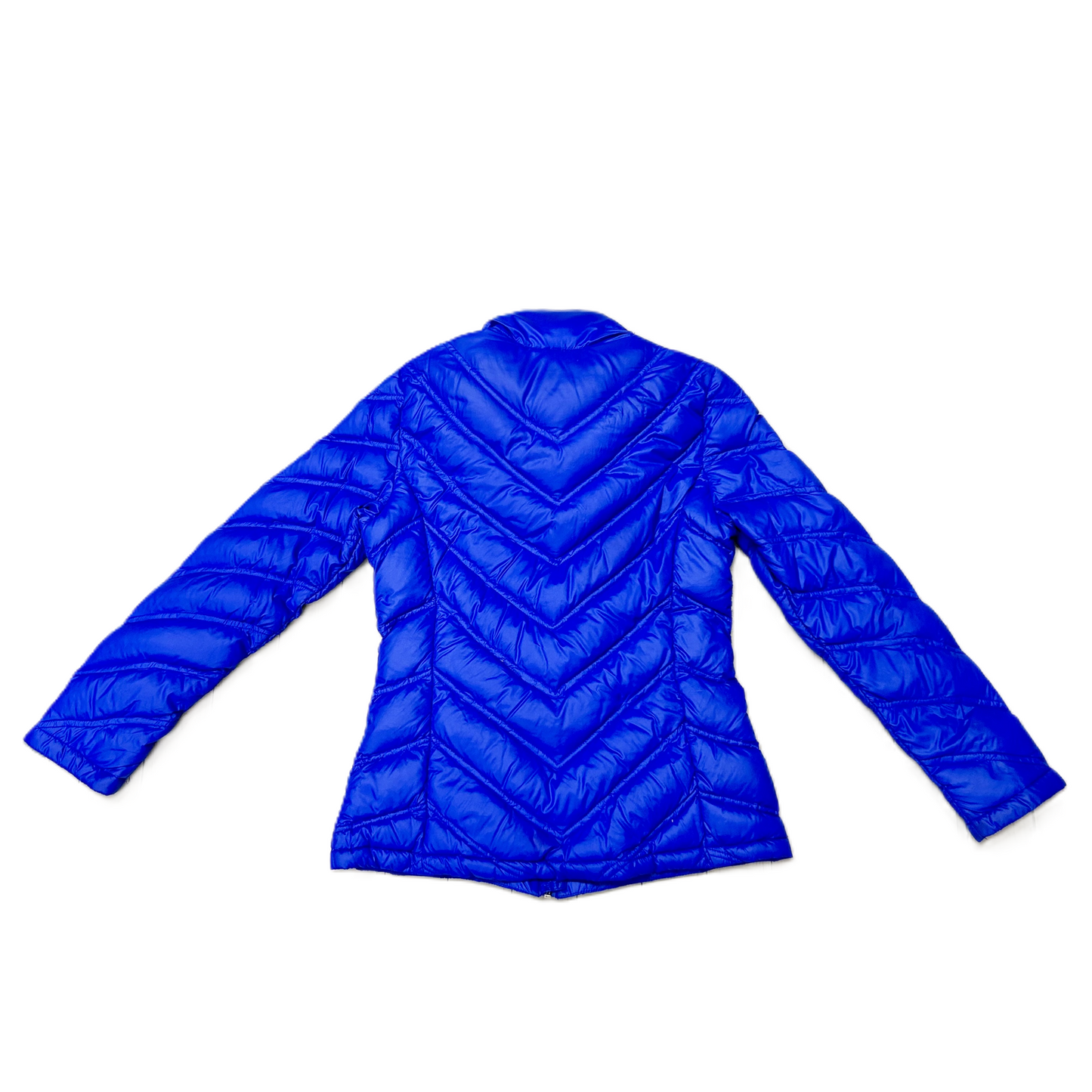 Coat Puffer & Quilted By Calvin Klein In Blue, Size: Xs