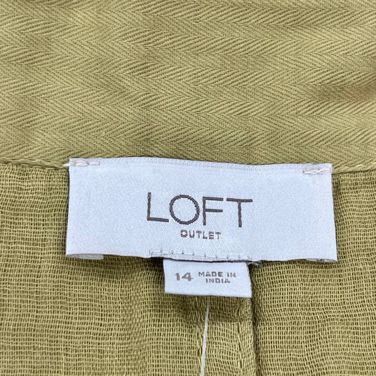 Jumpsuit By Loft In Green, Size: L