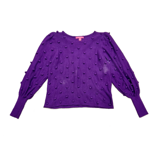 Sweater Designer By Lilly Pulitzer In Purple, Size: L