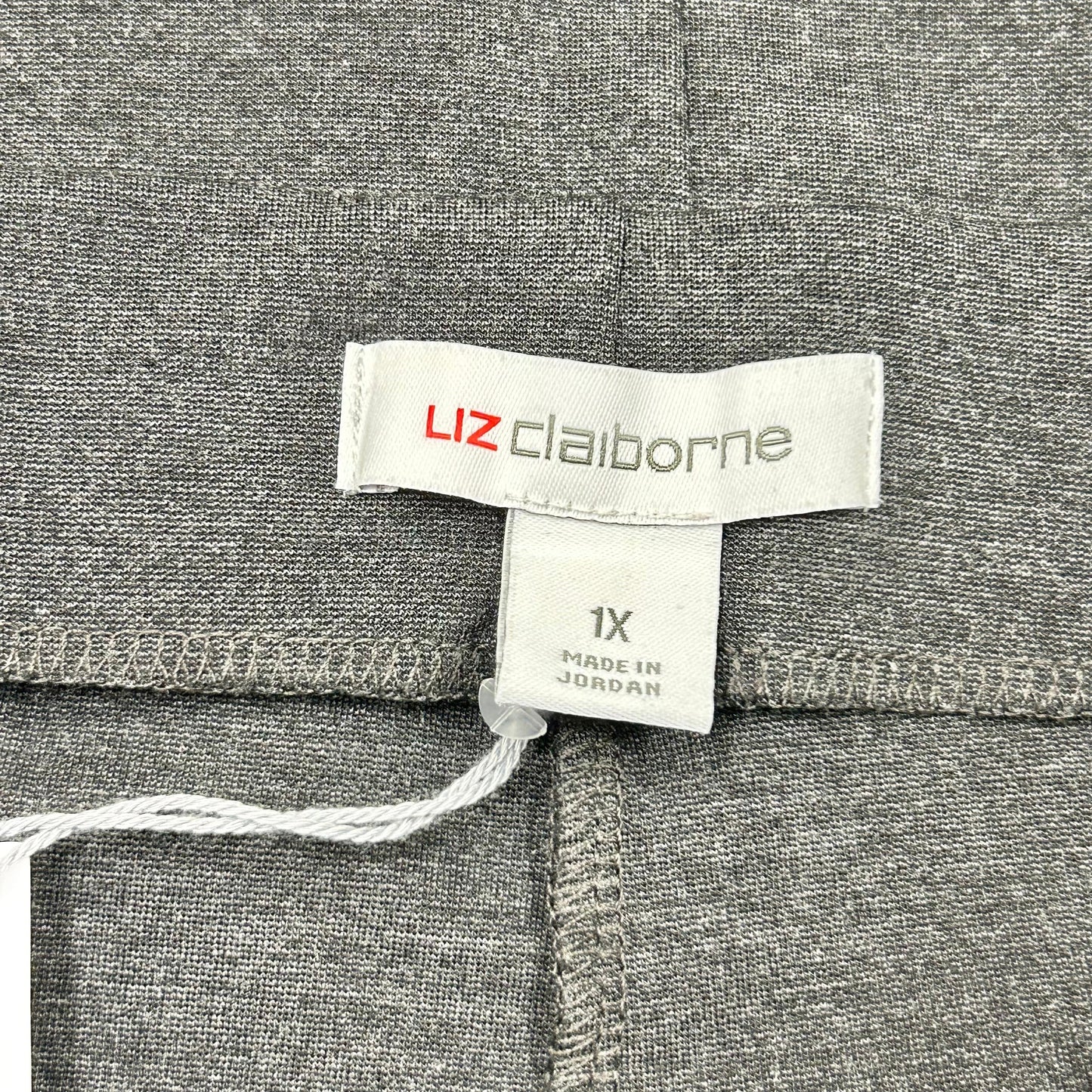 Skirt Midi By Liz Claiborne In Grey, Size: 1x