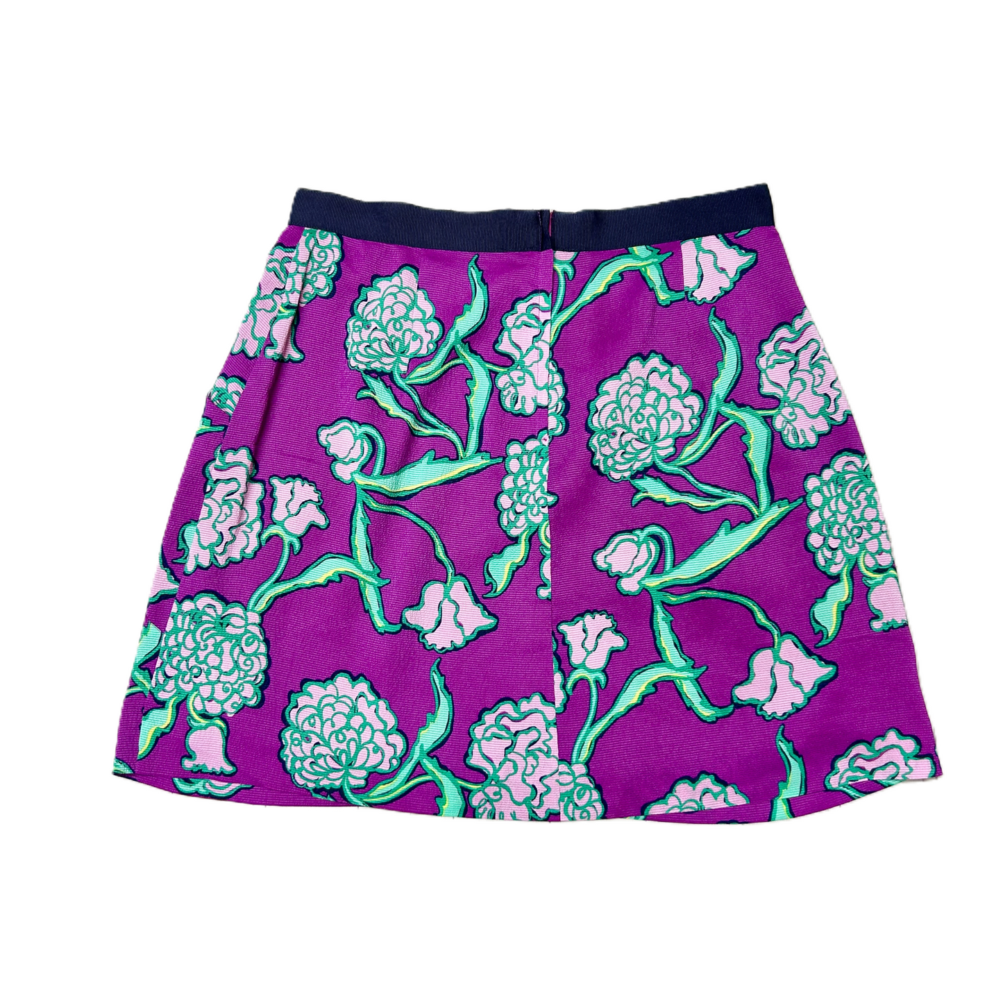 Skirt Designer By Lilly Pulitzer In Green & Purple, Size: 8