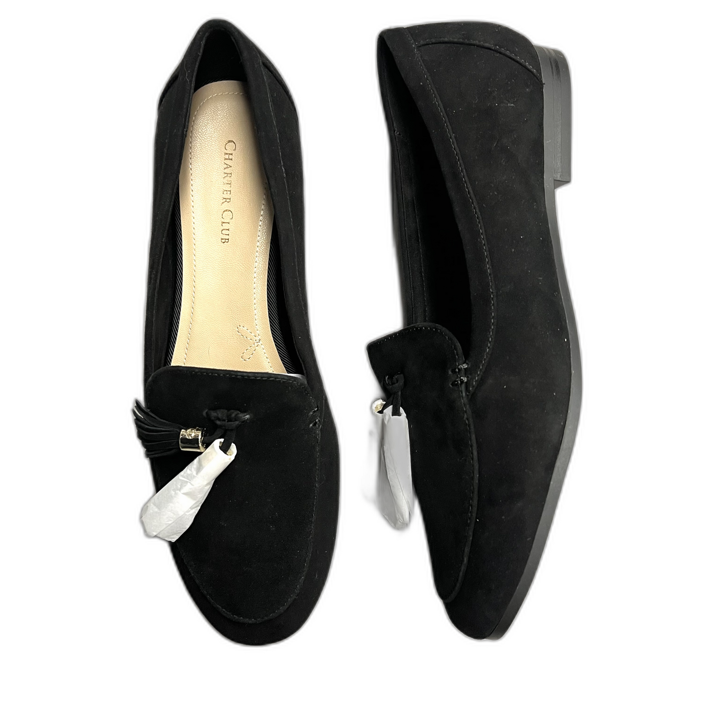 Shoes Flats By Charter Club In Black, Size: 10