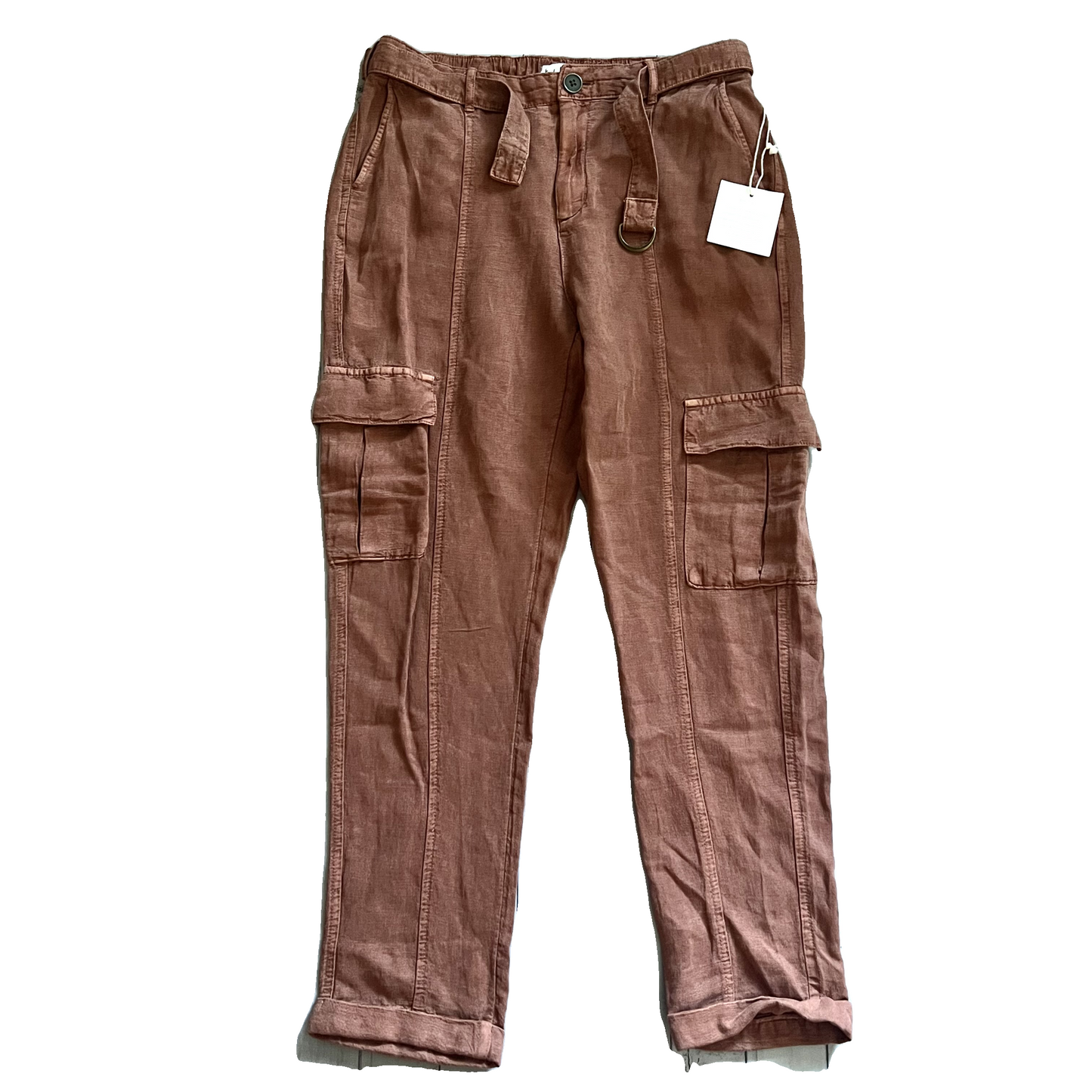 Pants Cargo & Utility By Nicole Miller In Orange, Size: M