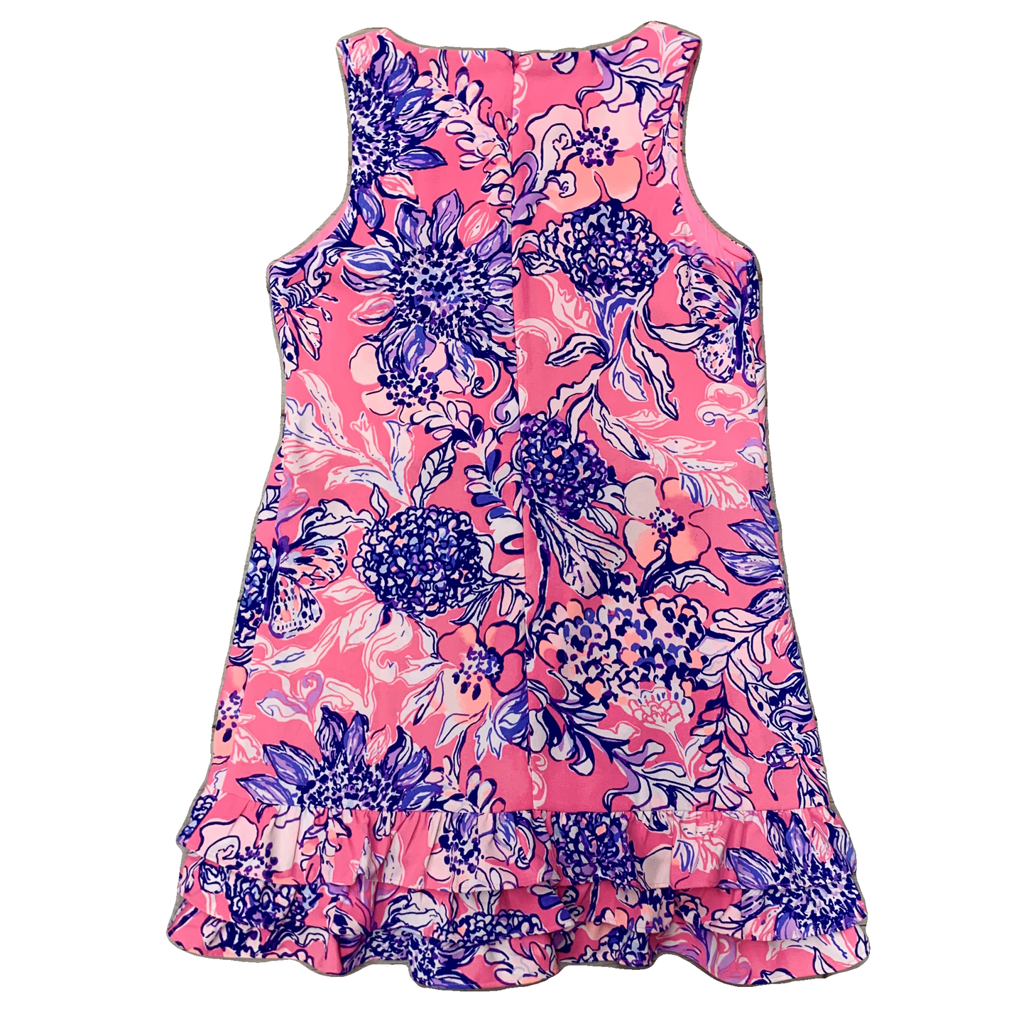 Dress Designer By Lilly Pulitzer In Blue & Pink, Size: S