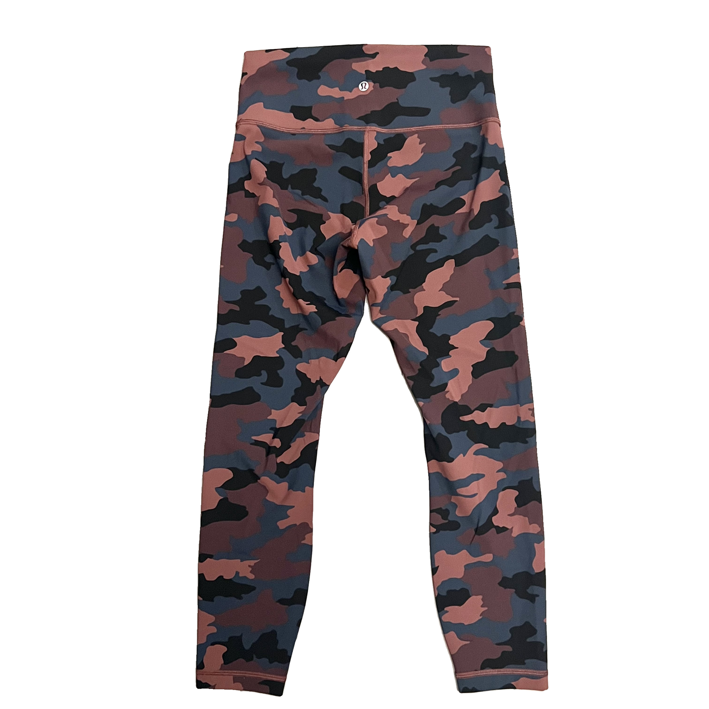 Athletic Leggings By Lululemon In Camouflage Print, Size: 8