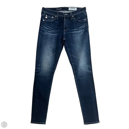 Jeans Jeggings By Adriano Goldschmied In Blue Denim, Size: 2