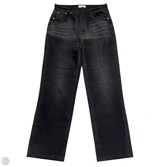 Jeans Flared By Pistola In Black Denim, Size: 2