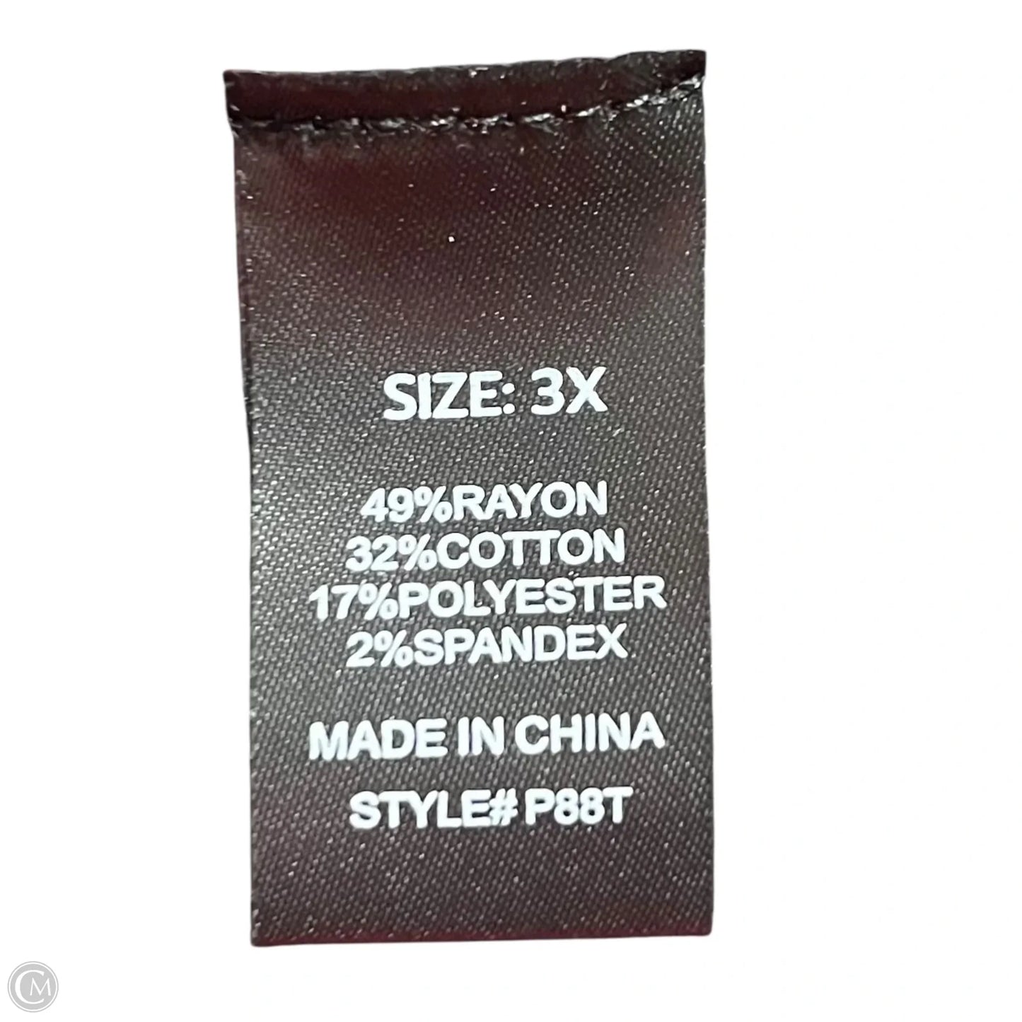 Jeans Skinny By Fashion Nova In Black Denim, Size: 3x