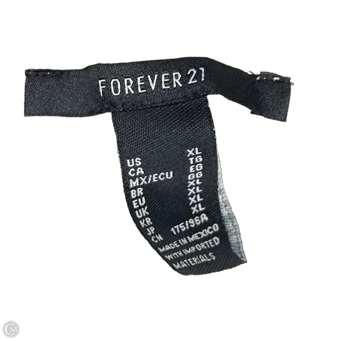 Top Long Sleeve By Forever 21 In Cream, Size: Xl