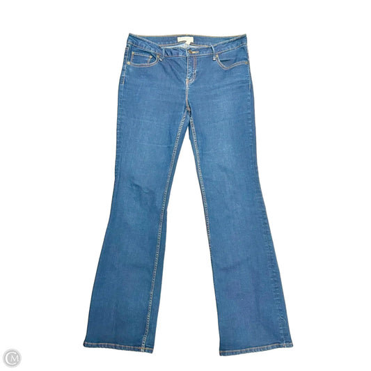 Jeans Boot Cut By Banana Republic In Blue Denim, Size: 10