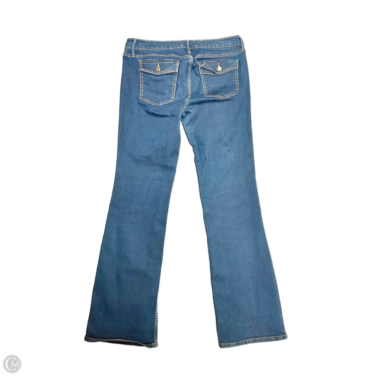 Jeans Boot Cut By Banana Republic In Blue Denim, Size: 10