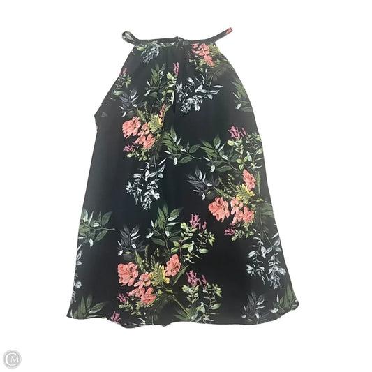 Top Sleeveless By Parker In Floral Print, Size: M