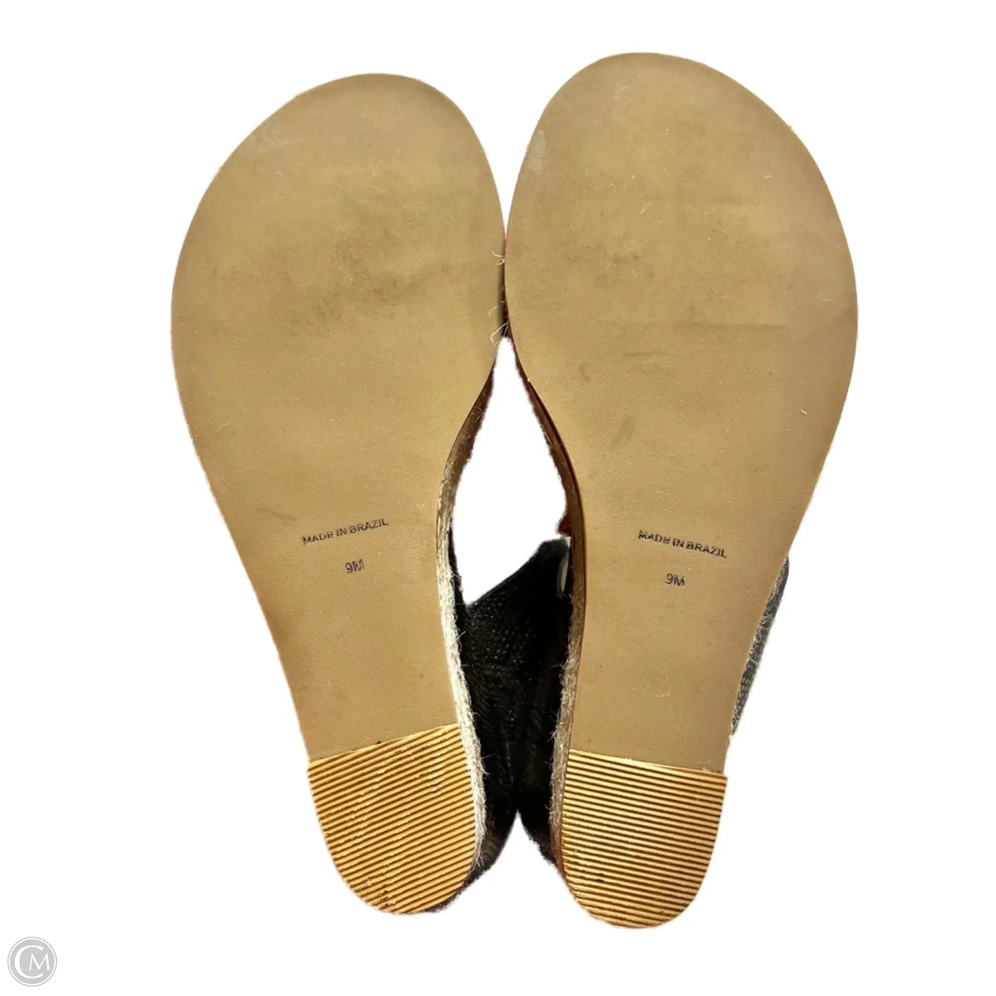 Sandals Heels Wedge By Matisse In Snakeskin Print, Size: 9