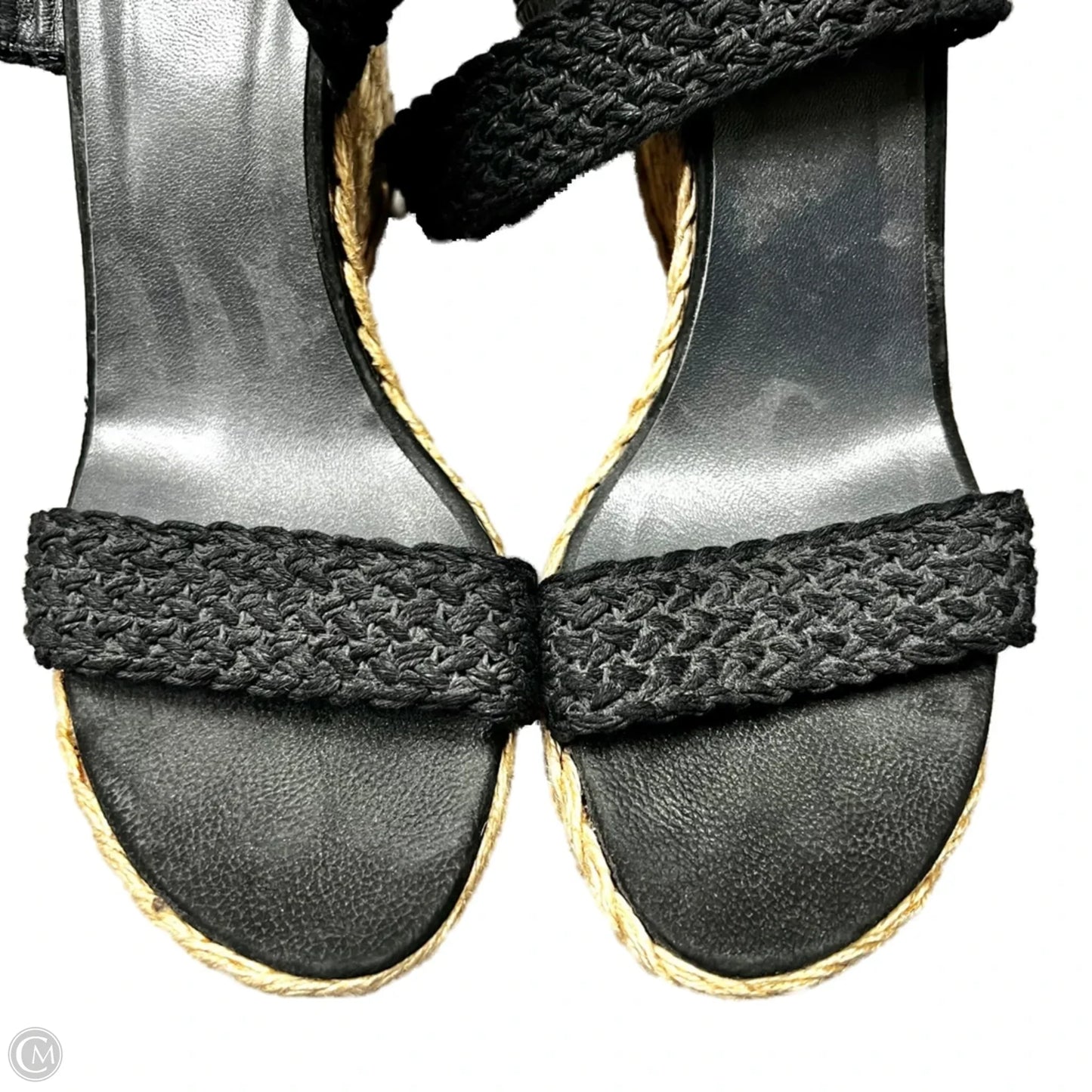 Sandals Designer By Stuart Weitzman In Black, Size: 9.5