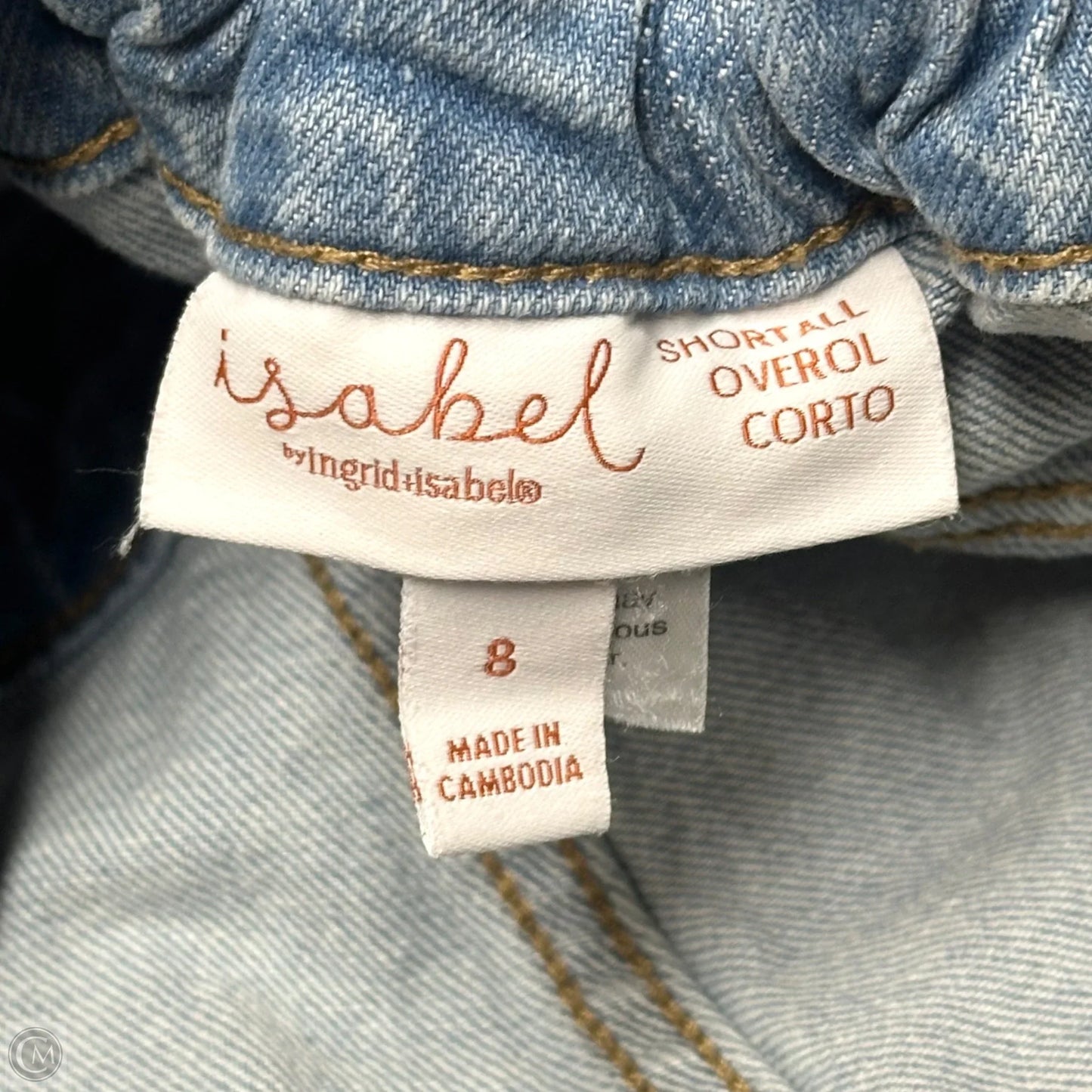 Overalls By Ingrid & Isabel In Blue Denim, Size: 8