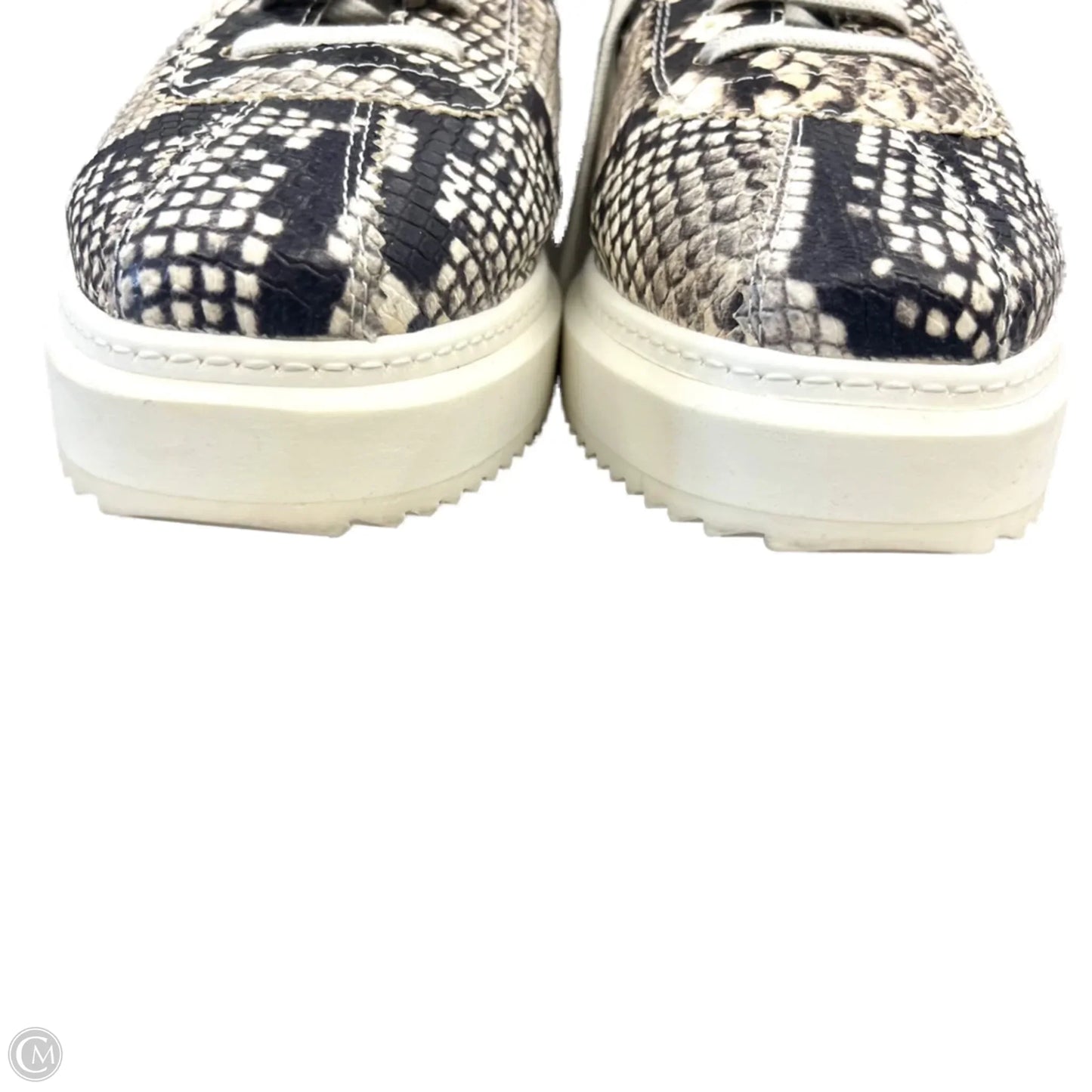 Shoes Sneakers By Homers Artisan In Snakeskin Print, Size: 7.5