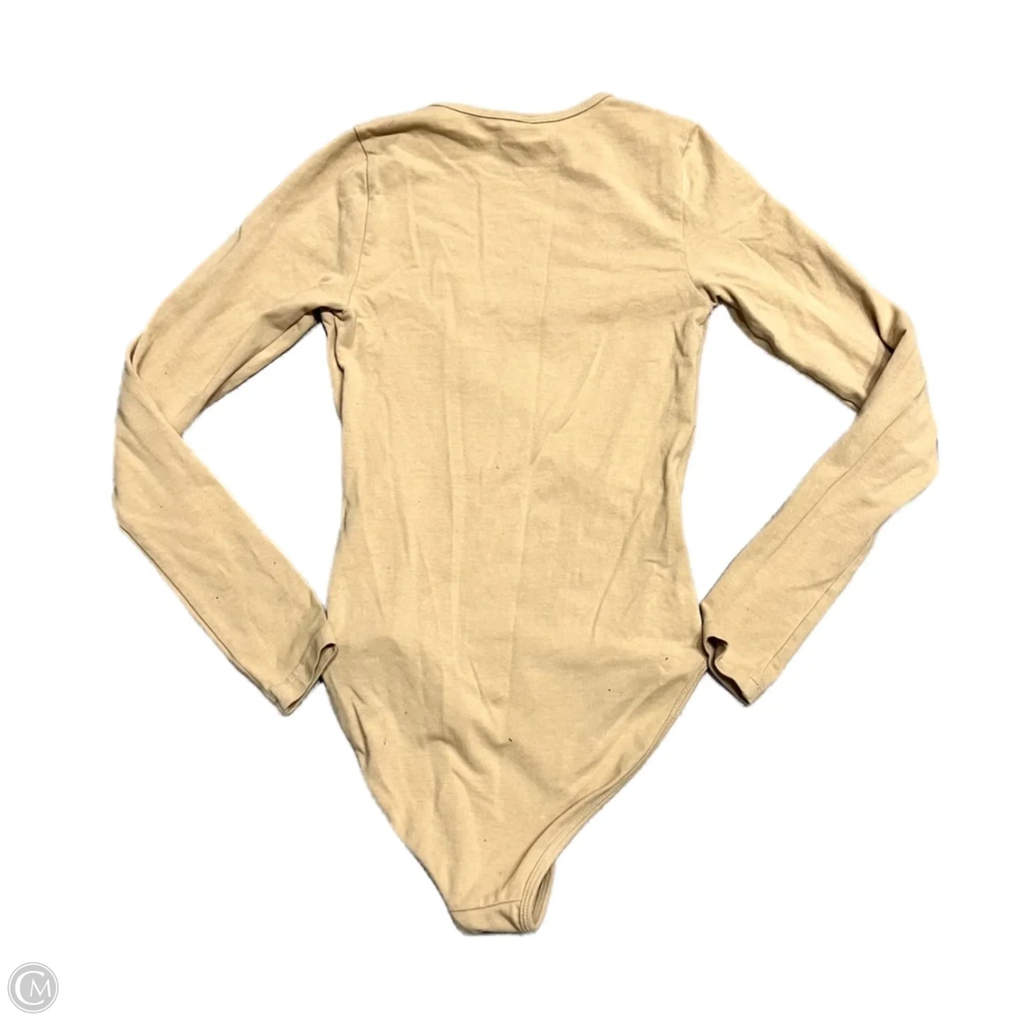 Bodysuit By American Apparel In Tan, Size: Xs