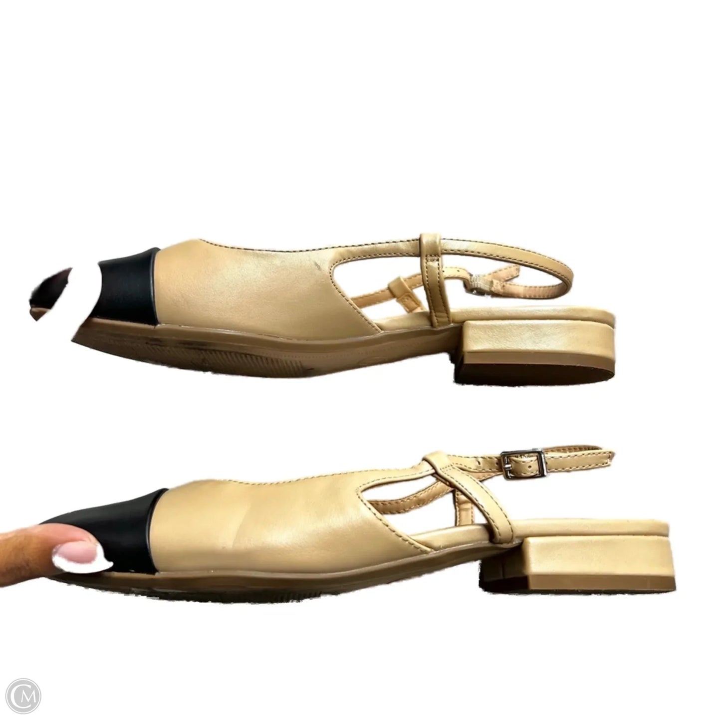 Shoes Heels Block By A New Day In Black & Tan, Size: 7