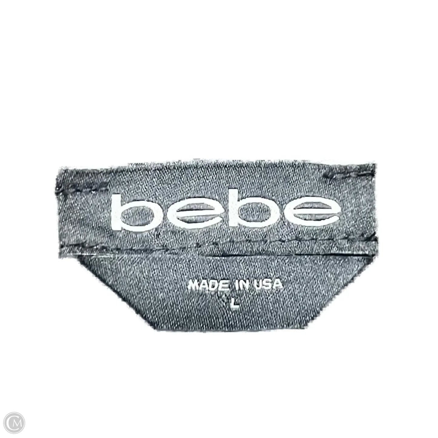 Dress Casual Maxi By Bebe In Black, Size: L