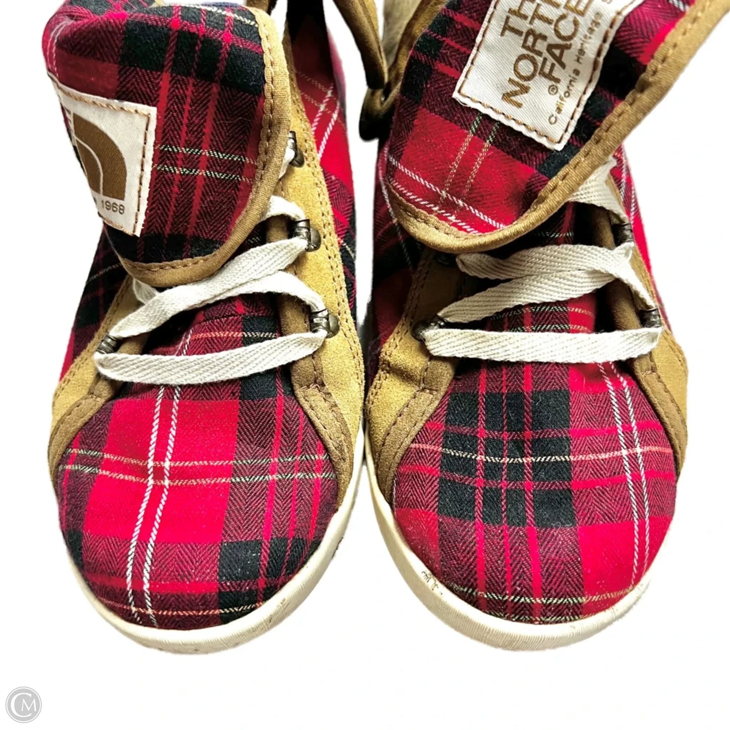 Boots Ankle Flats By The North Face In Red, Size: 6