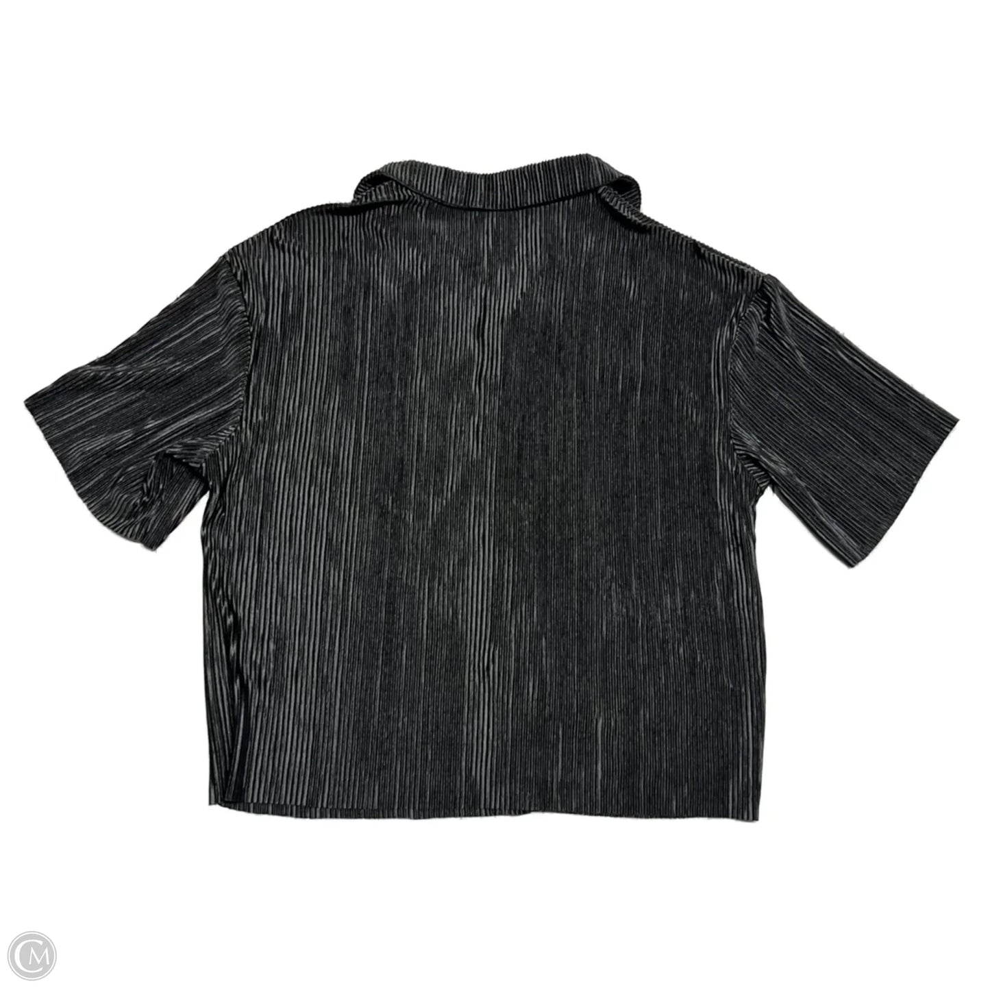 Top Short Sleeve By Rachel Zoe In Black, Size: L
