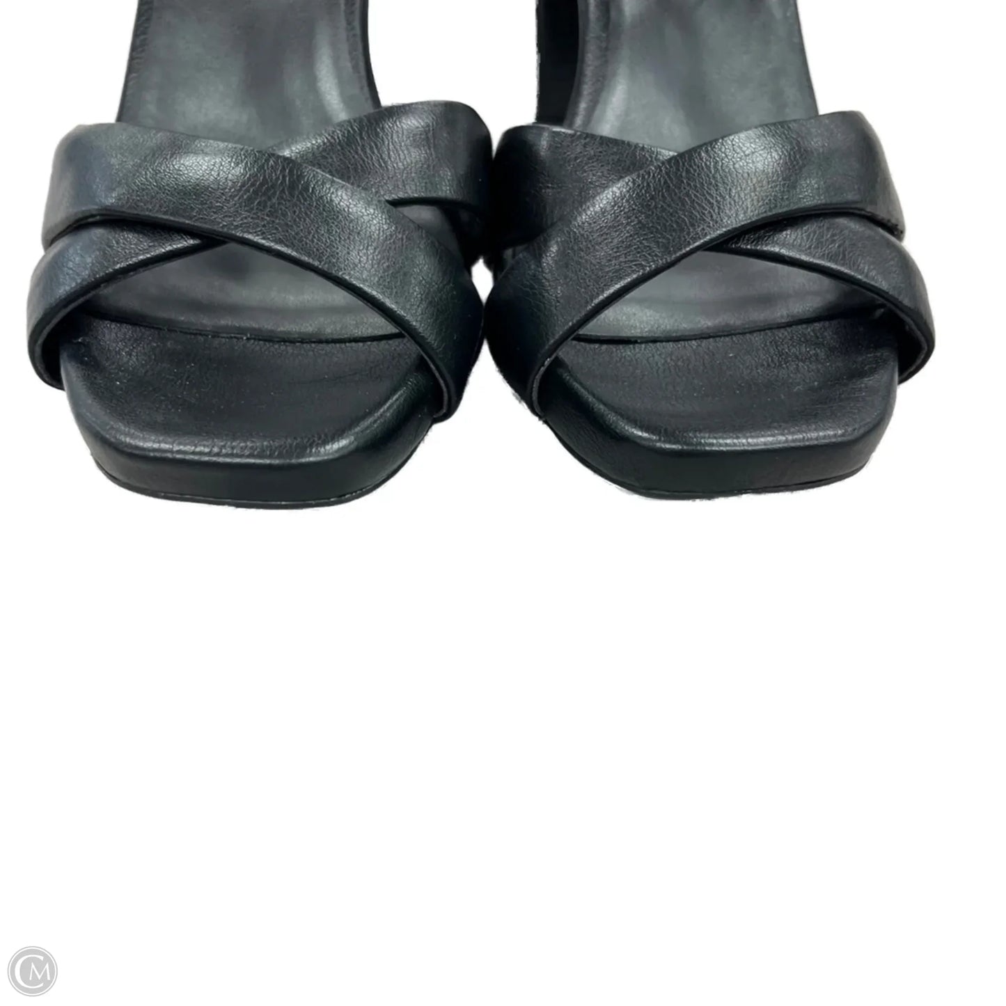 Sandals Heels Block By Naturalizer In Black, Size: 9