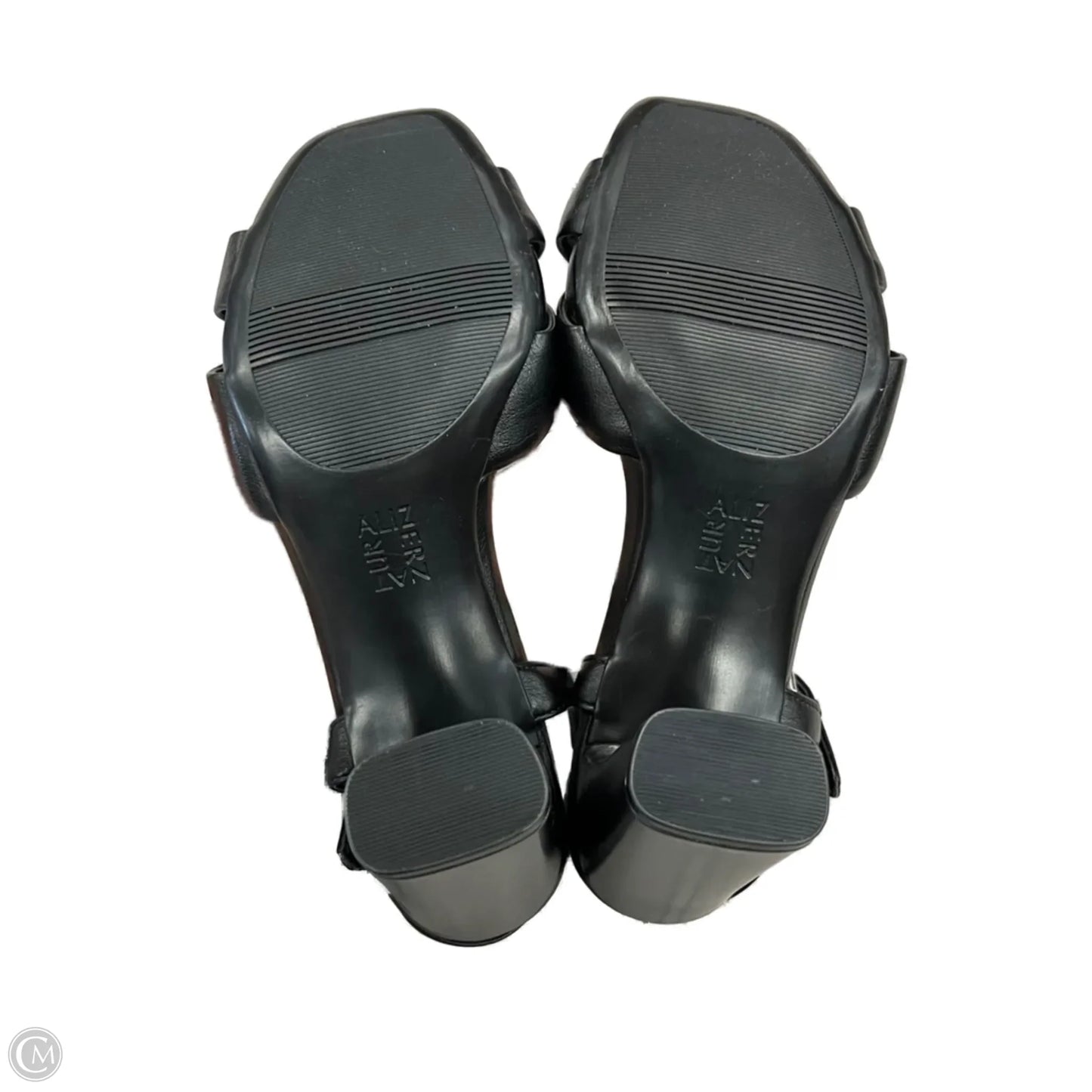 Sandals Heels Block By Naturalizer In Black, Size: 9