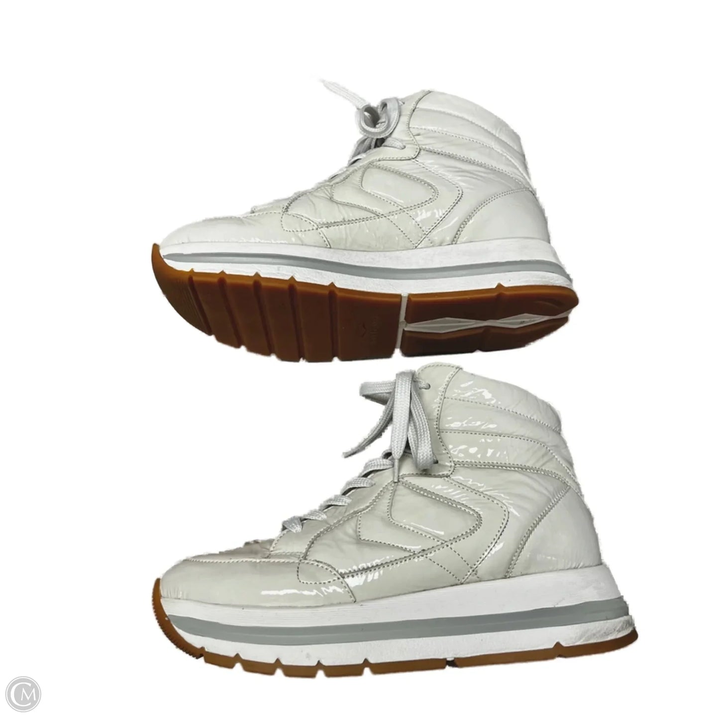 Shoes Sneakers By Viole Blanche In Grey, Size: 7.5