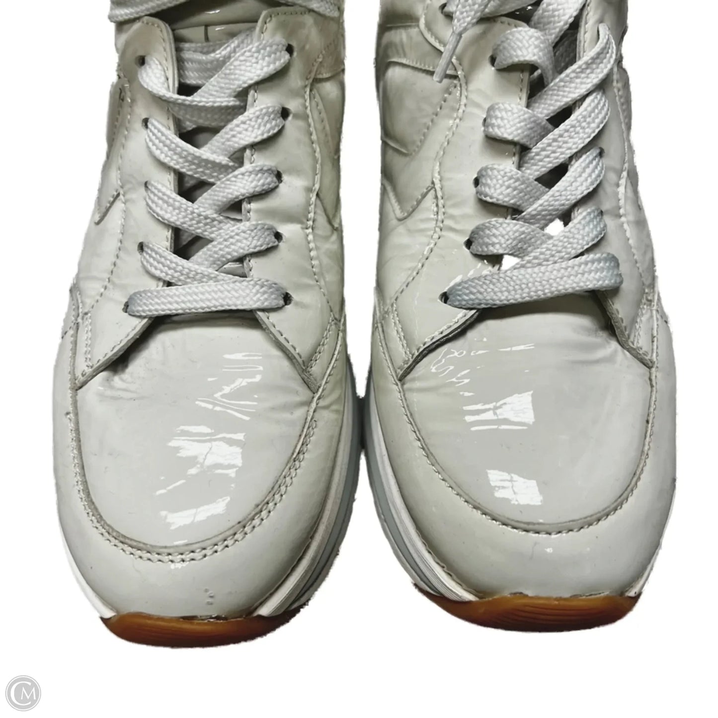 Shoes Sneakers By Viole Blanche In Grey, Size: 7.5