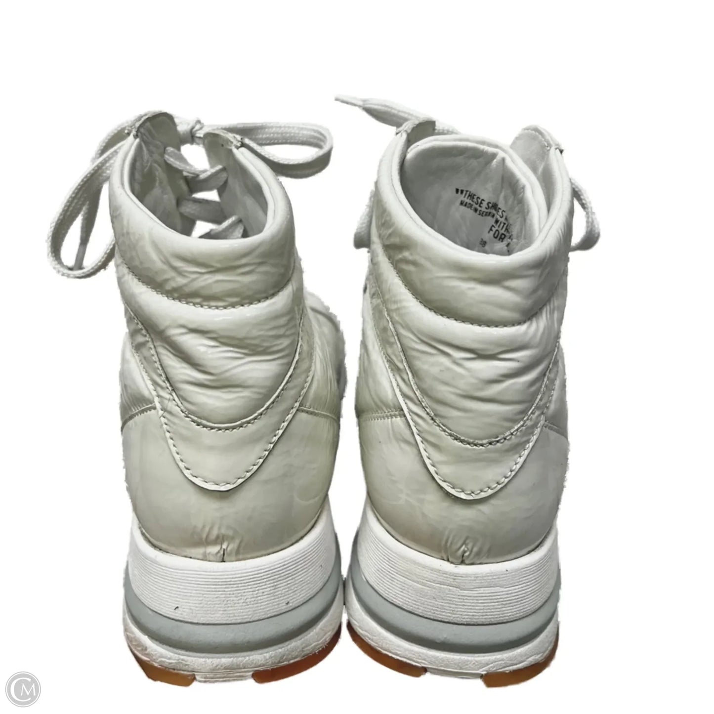 Shoes Sneakers By Viole Blanche In Grey, Size: 7.5