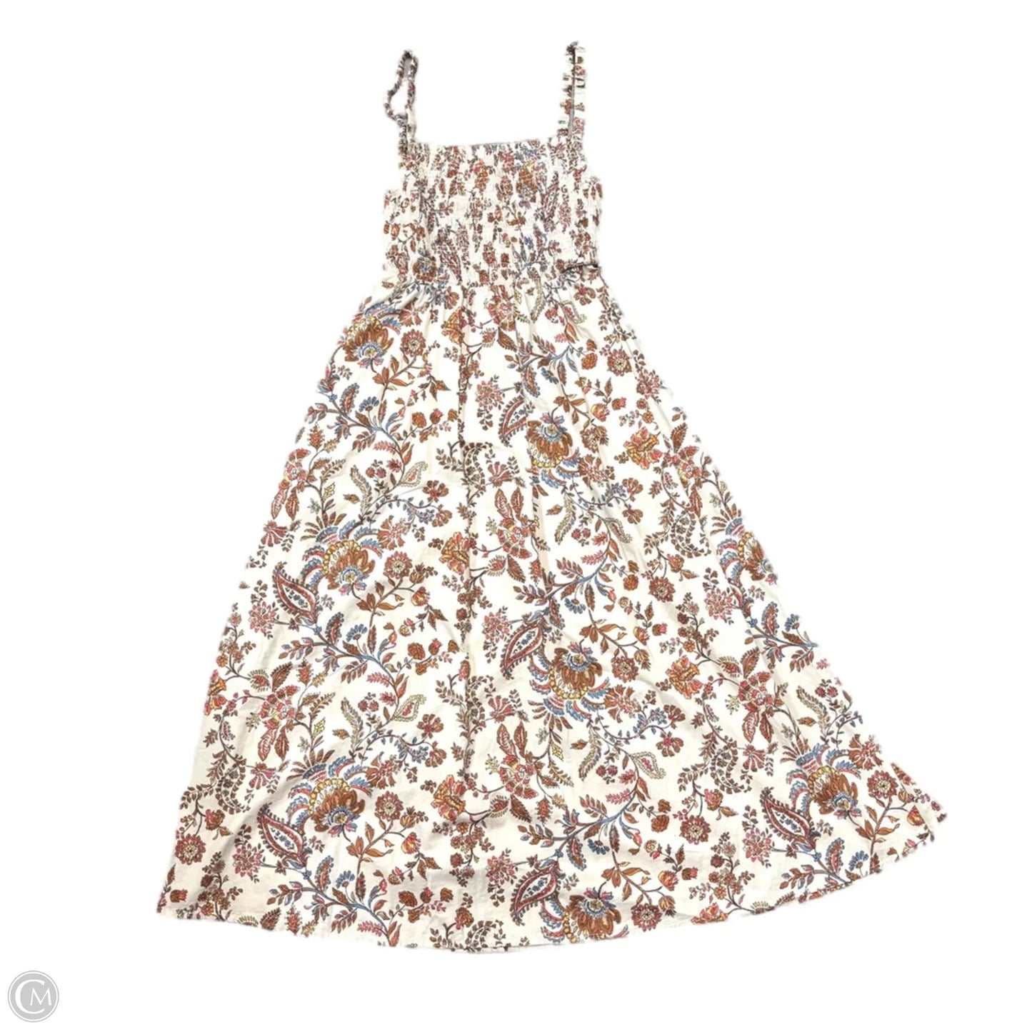 Dress Casual Maxi By Old Navy In Cream, Size: S