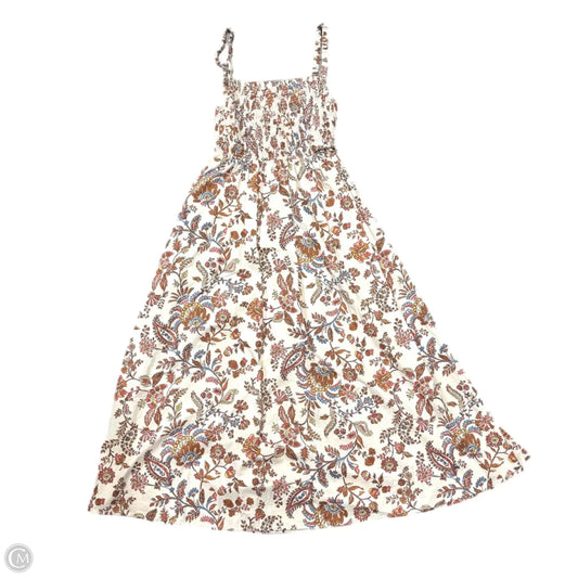 Dress Casual Maxi By Old Navy In Cream, Size: S