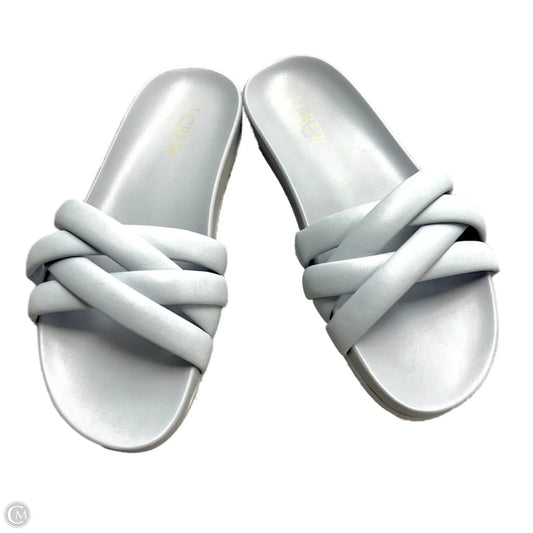 Sandals Flats By J. Crew In Blue, Size: 6