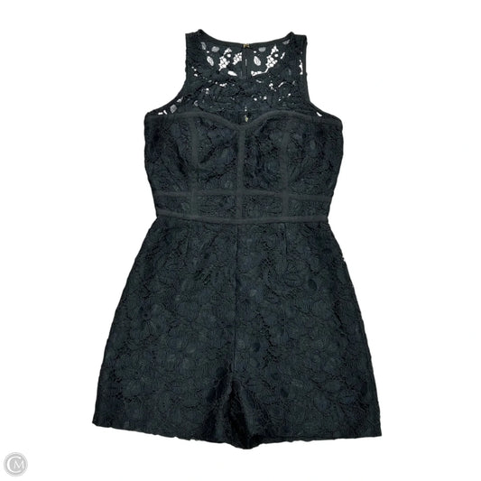 Romper Designer By Lilly Pulitzer In Black, Size: S