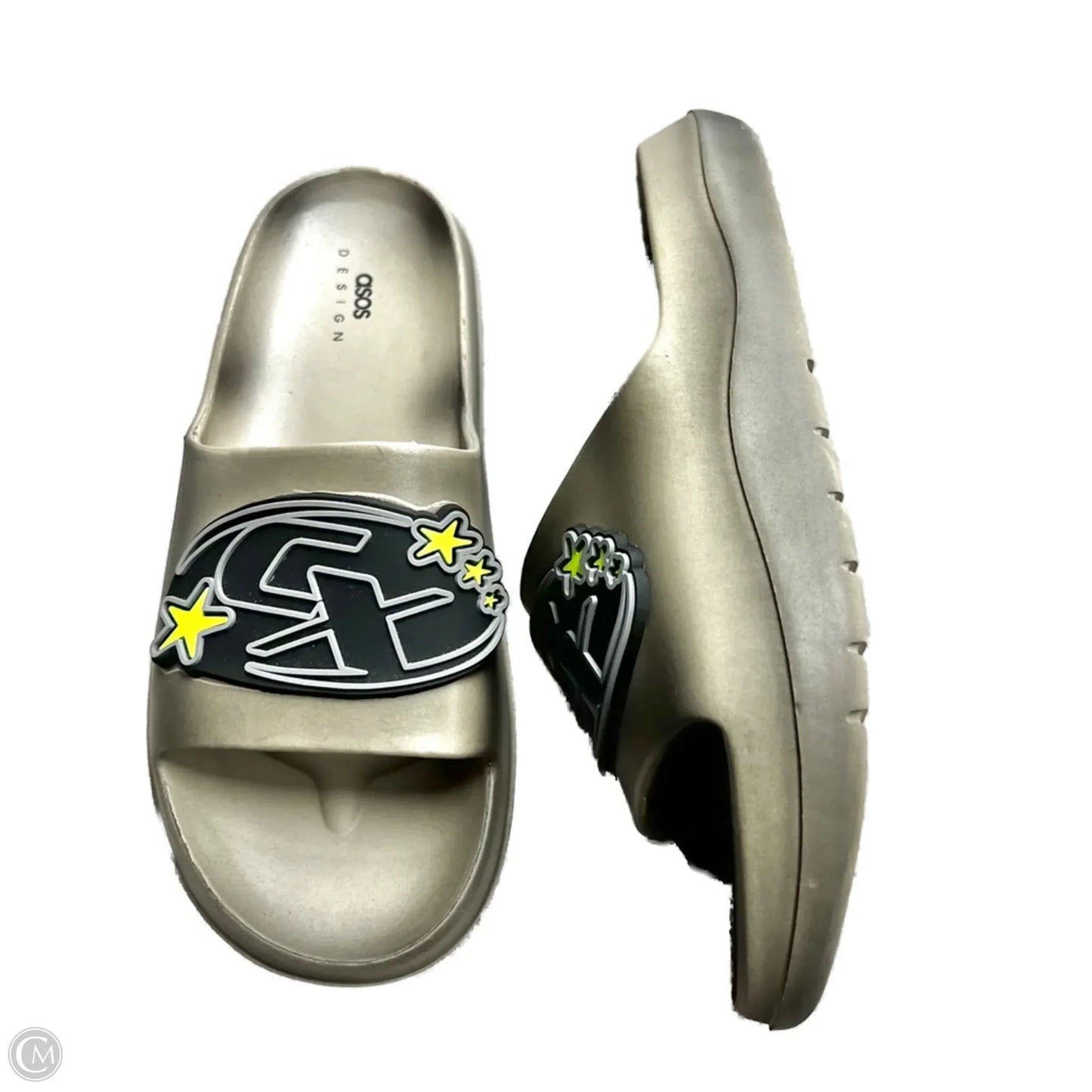 Sandals Flats By Asos In Taupe, Size: 11