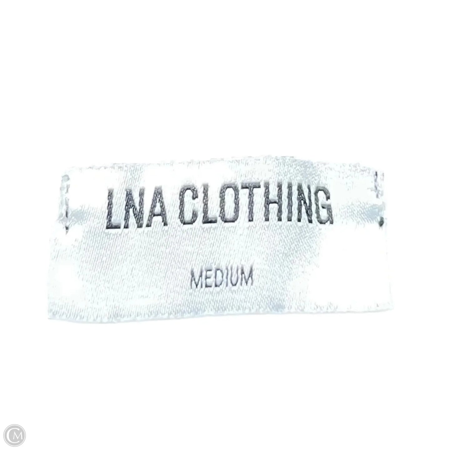 Top Short Sleeve By Lna In Black, Size: M