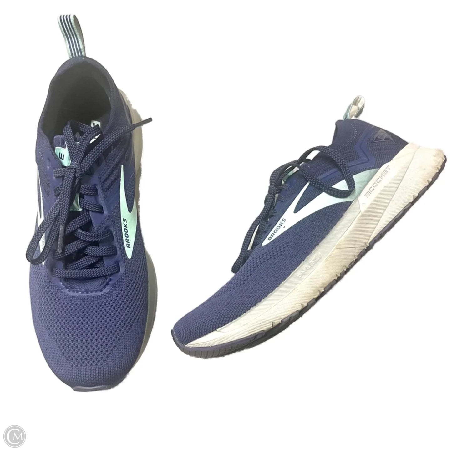 Shoes Sneakers By Brooks In Blue, Size: 7.5