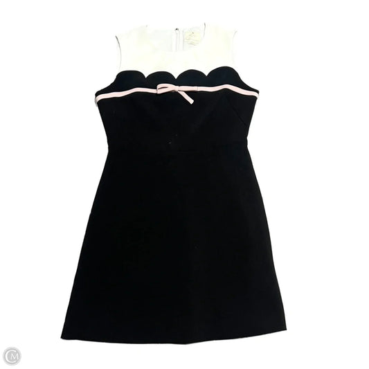 Dress Designer By Kate Spade In Black & Cream, Size: L