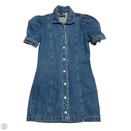 Dress Casual Short By Blanknyc In Blue Denim, Size: S