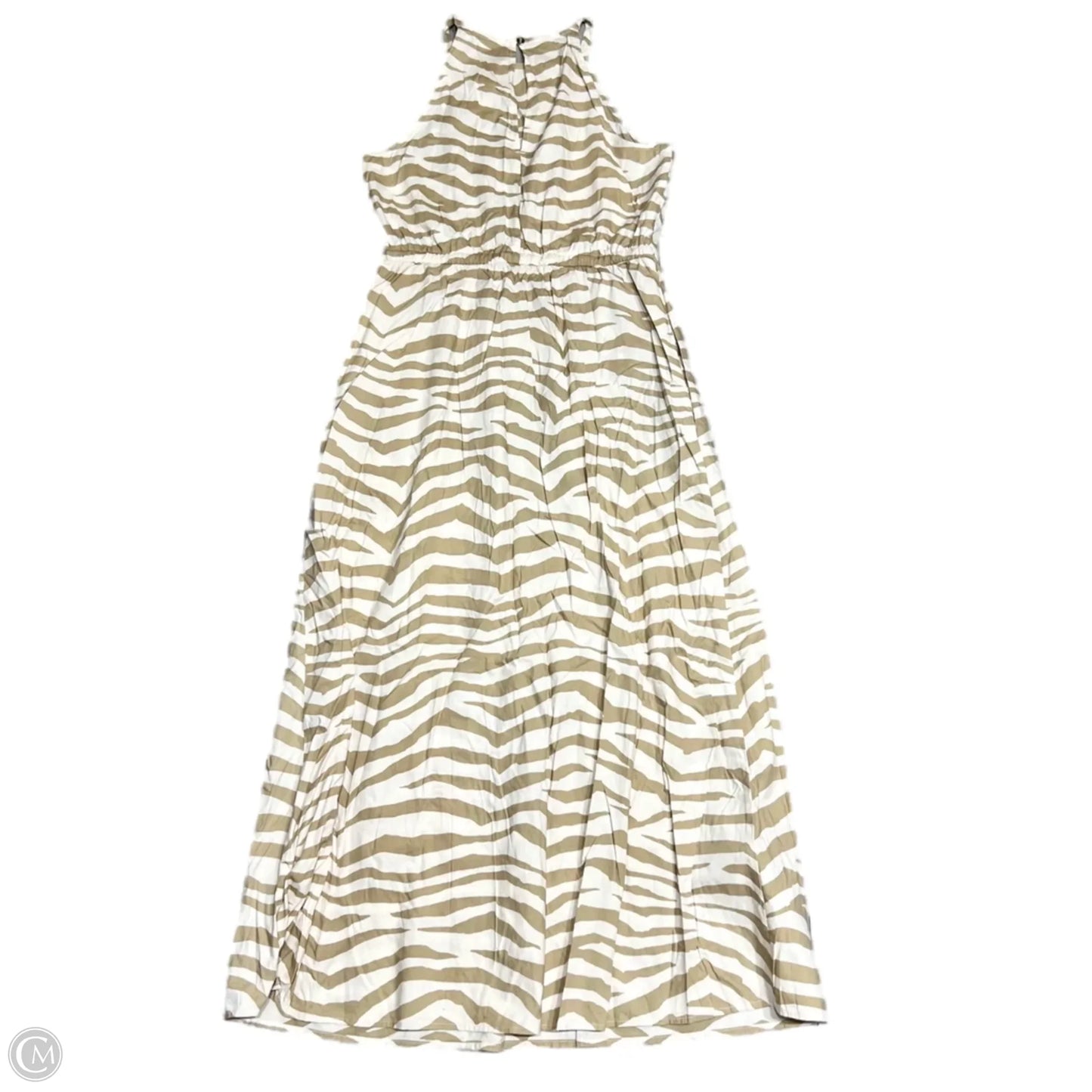Dress Casual Maxi By Loft In Cream & Tan, Size: S