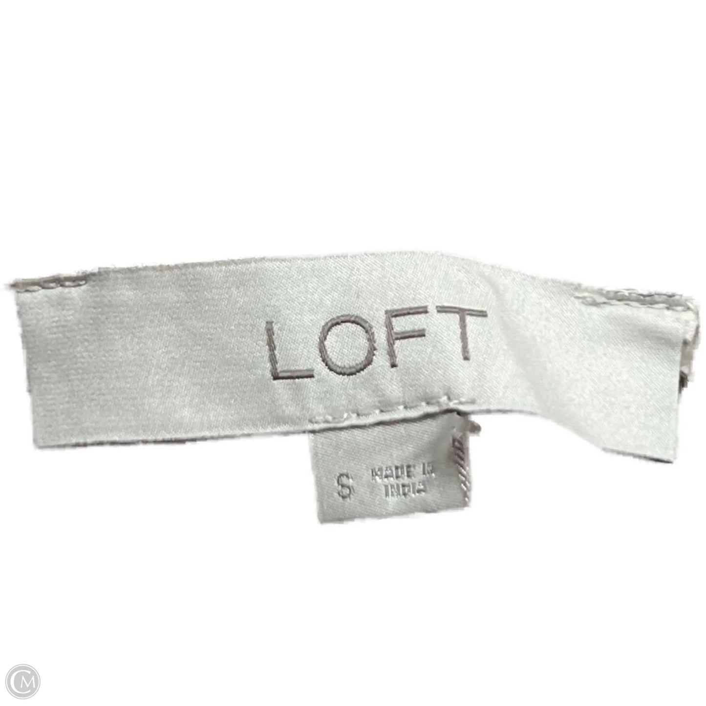 Dress Casual Maxi By Loft In Cream & Tan, Size: S