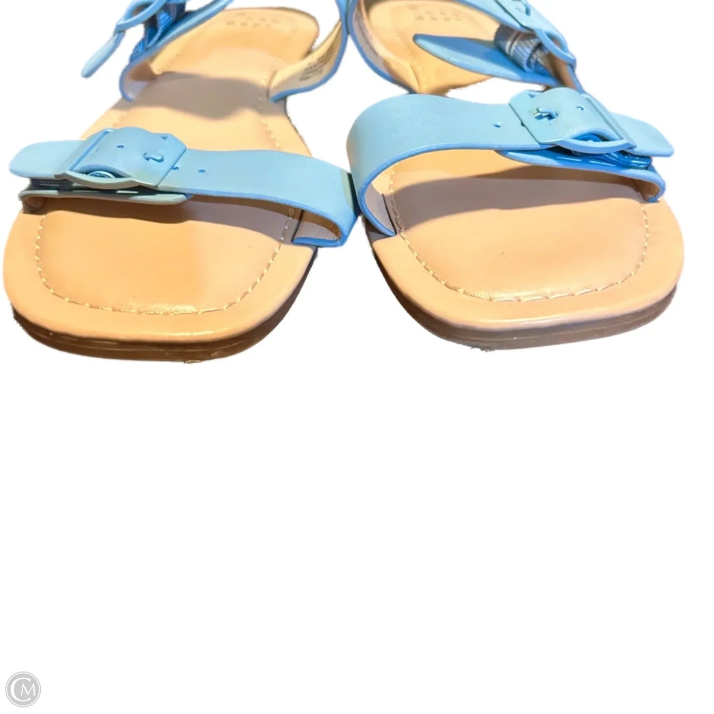 Sandals Flats By A New Day In Blue, Size: 7