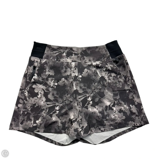 Athletic Shorts By Athleta In Black & Grey, Size: 4